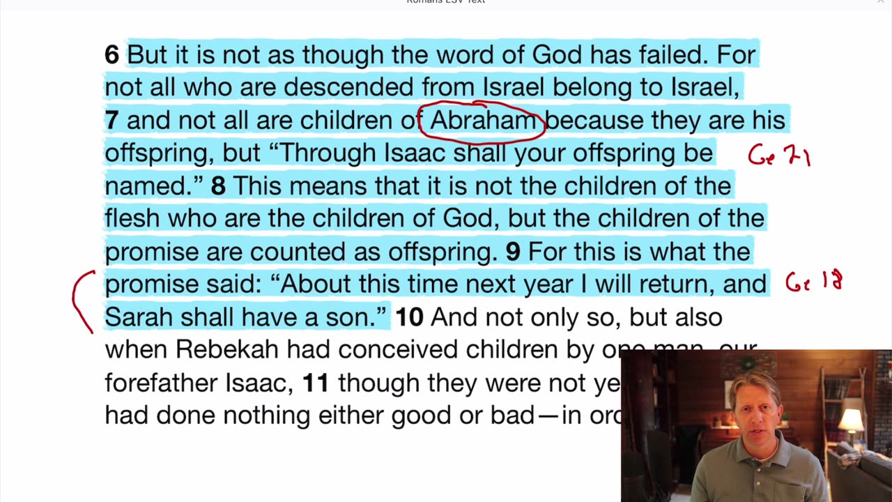 Romans Reading Guide - 9.6-13 The Security of God's Plan
