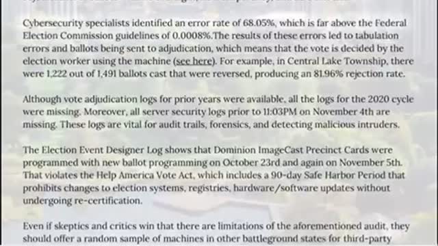 2020 was RIGGED! Here Is The Evidence