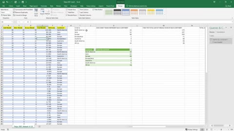 Using Power Query groupby function