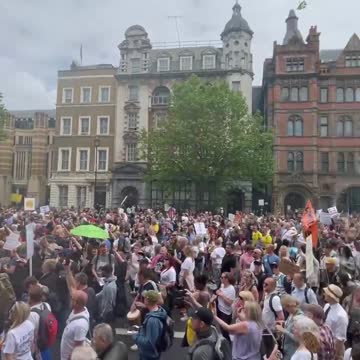 London Freedom Protest United Kingdom
