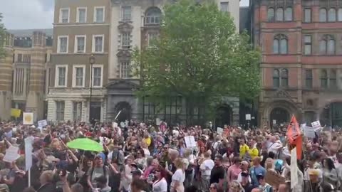 London Freedom Protest United Kingdom