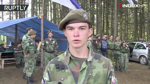 Srbija: Dječji vojni kamp u Zlatiboru