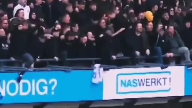 Stand collapses at Dutch stadium