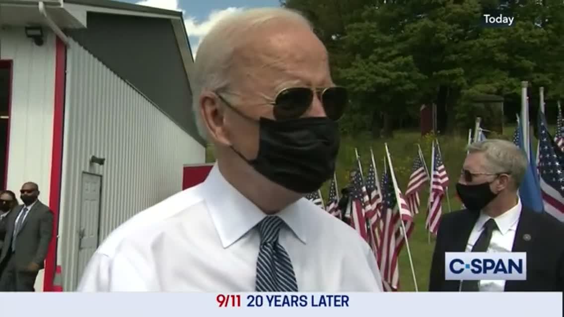 At 9/11 memorial event, Biden rants incoherently about boxing Trump, Florida, and Robert E. Lee