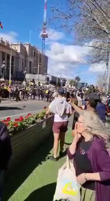 PROTESTERS IN AUSTRALIA