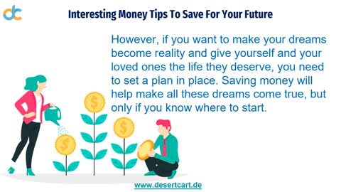 Interesting Money Tips to Save for Your Future