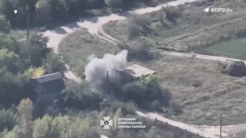 Three enemy objects have been destroyed: border guards attacked two shelters