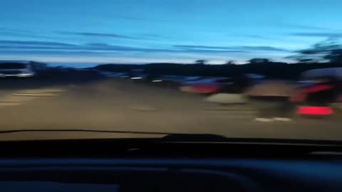 The Pisky-Logachevka border crossing, which Ukraine temporarily does not control. A queue of those