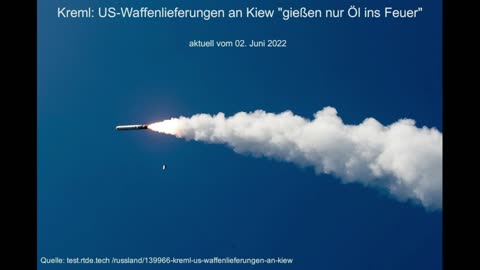 Kreml: US-Waffenlieferungen an Kiew "gießen nur Öl ins Feuer"