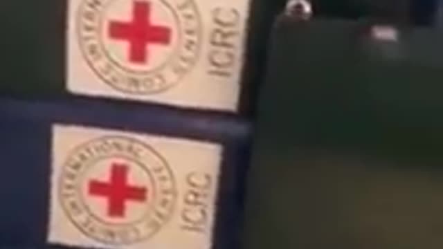 New Printed Money in Red Cross Boxes