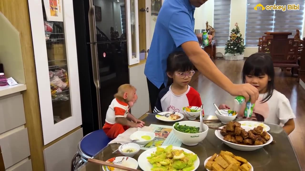 Bibi cried and ran back to find Dad after dream of becoming shop owner