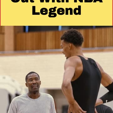 Wemby Works Out With NBA Legend