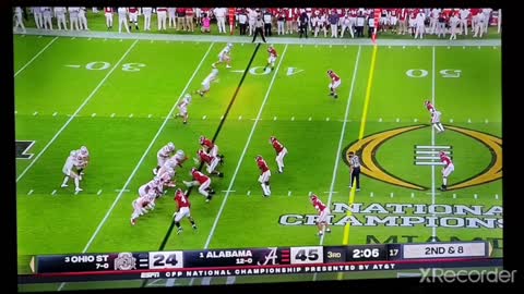 Bama stops Ohio State 4th & short