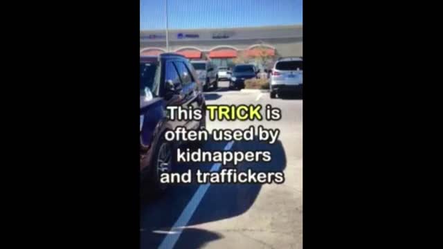 Alert! Kidnappers traffickers, and thieves use this trick!