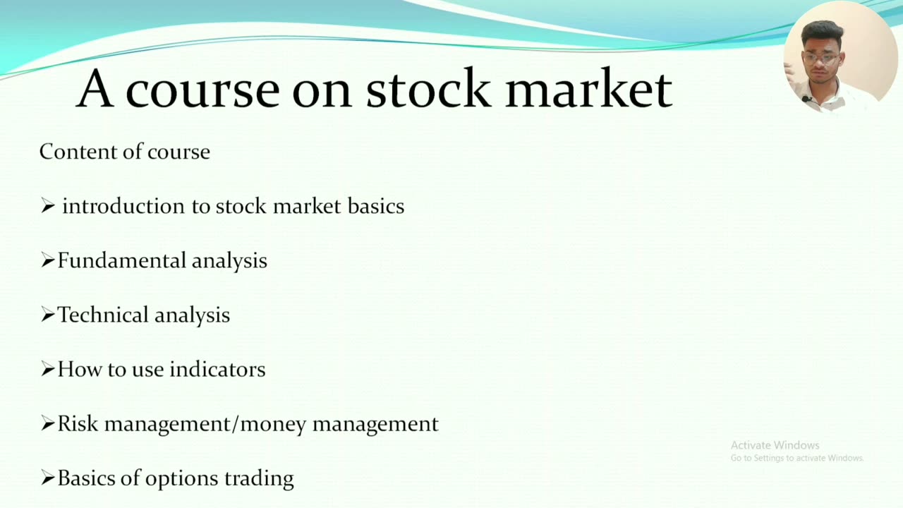 Stock Market Lesson 1