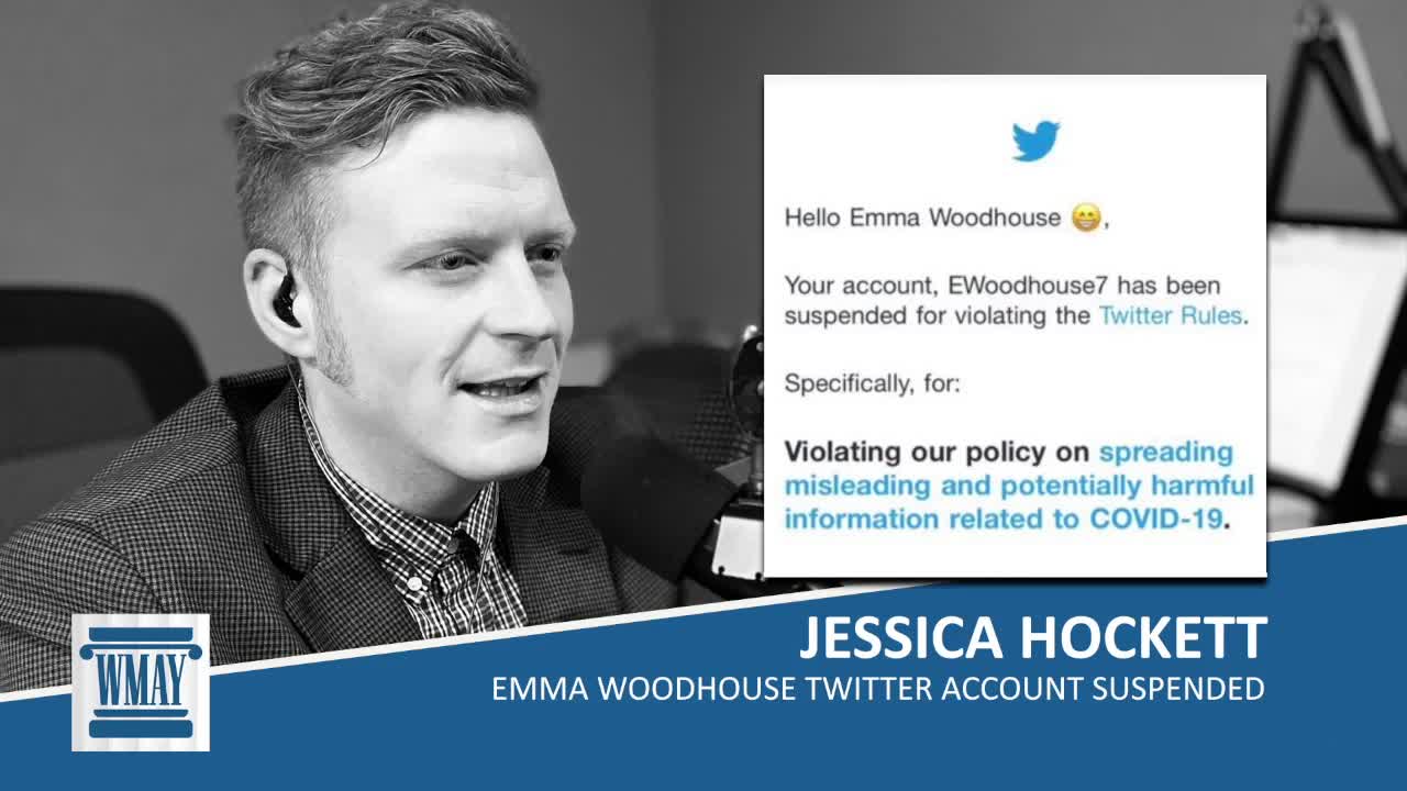 Jessica Hockett discusses her Emma Woodhouse Twitter account suspension