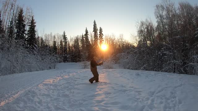 Some Freezing Fun in Fairbanks