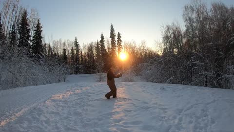 Some Freezing Fun in Fairbanks