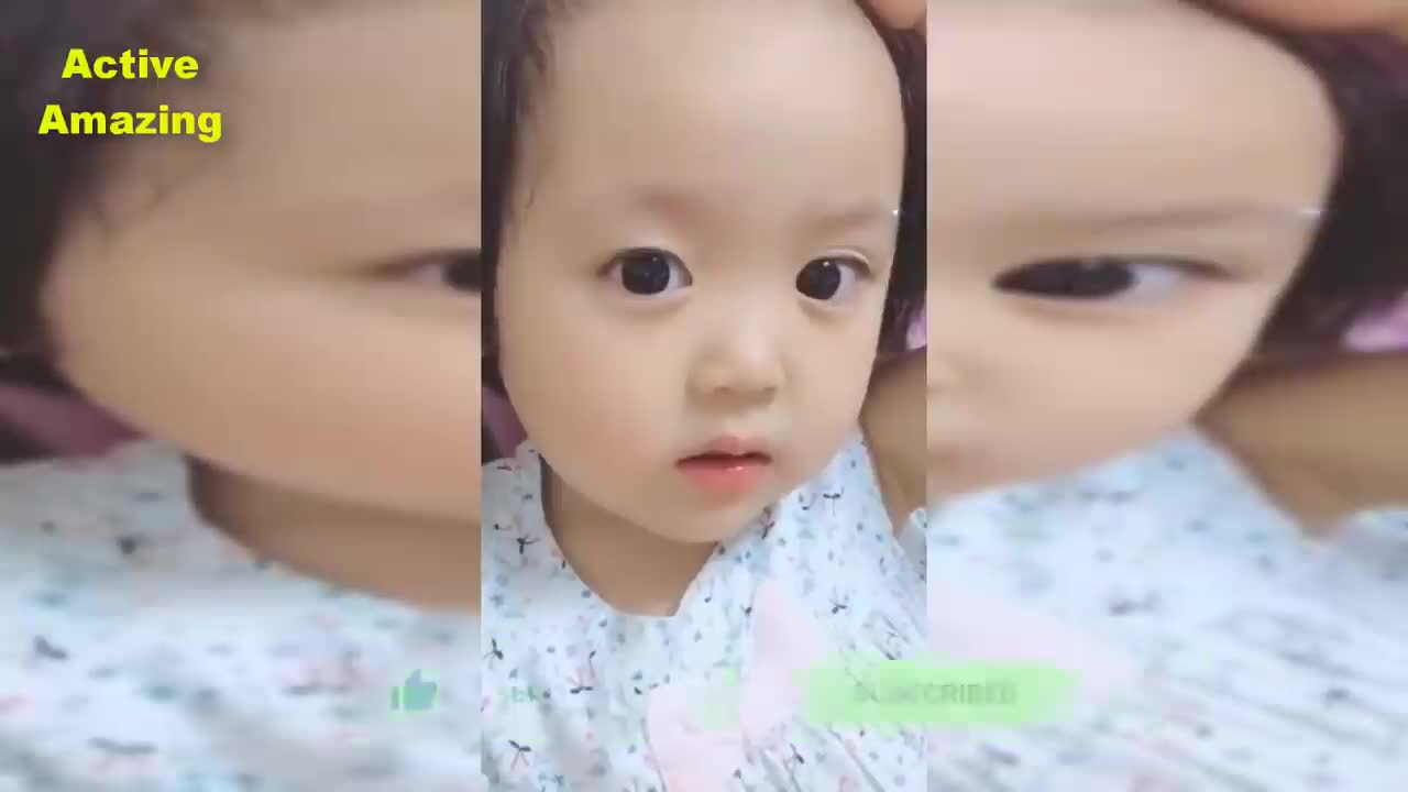 হাসি থামিয়ে রাখতে পারবেন না আপনিও _ interesting baby funny video _ Active amazing