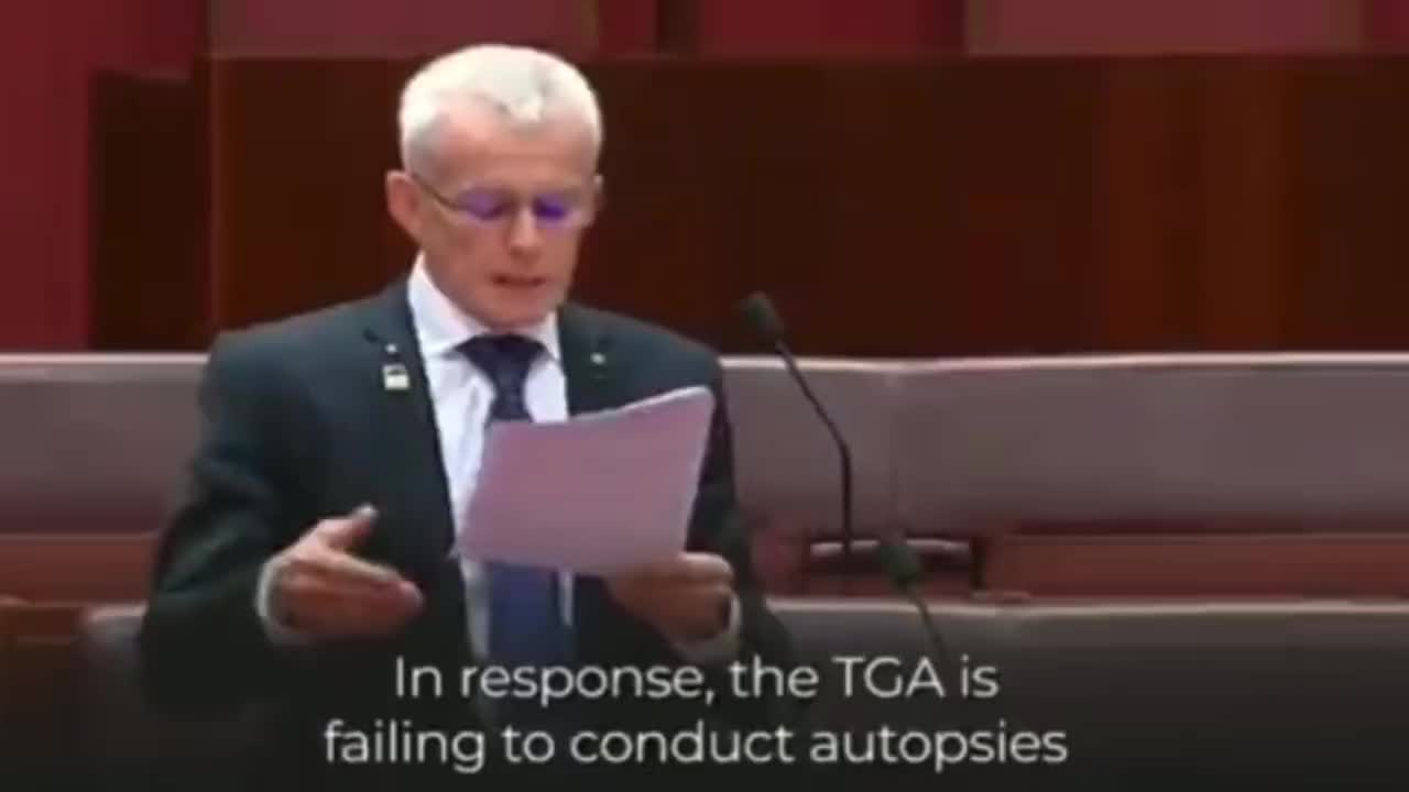 Australian Senator Malcolm Roberts dropping truth bombs all over parliament.