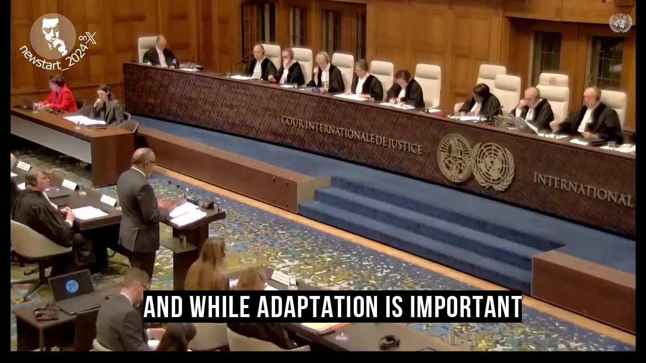 Dr Tedros' remarks on the Climate Change Health Crisis at the ICJ