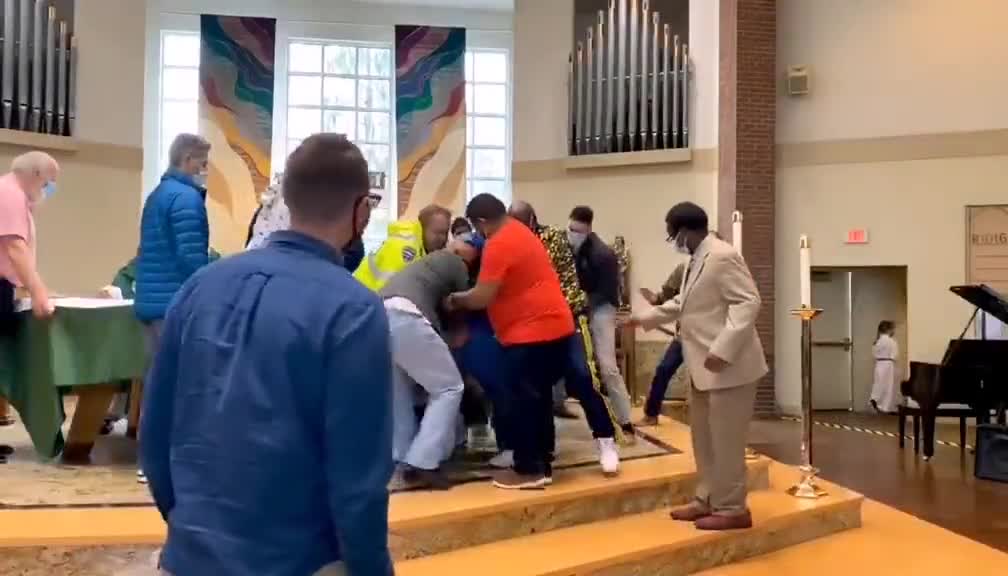 Masked Congregation Attacks Unmasked Worshipper