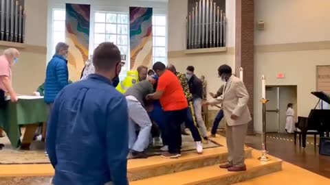 Masked Congregation Attacks Unmasked Worshipper