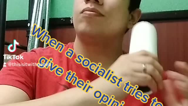 Socialist do not get a say
