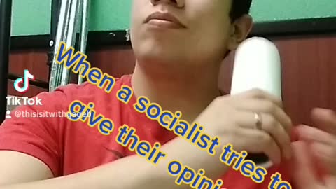 Socialist do not get a say