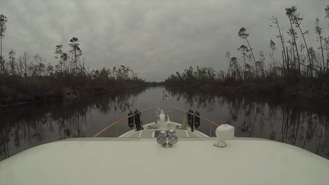 Great Loop Travel Day 7 - Burnt Mill Creek to Carrabelle Fl