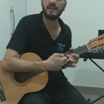Viola Caipira Flor e o Beija Flor, Solo e base juntos (Tom de Mi Maior Cebolão)