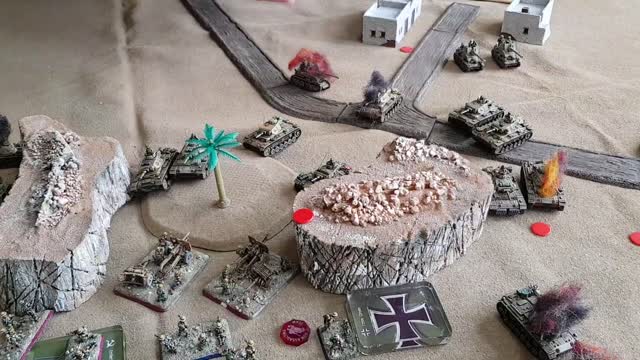 War Game Geek - Battle Report 5 - Mid War 100 Pts - British vs German - FOW