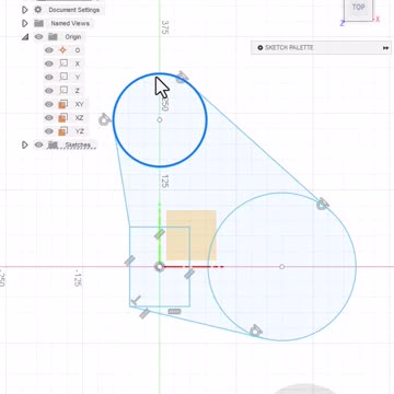 Fusion360: How to Change Lines to Construction lines