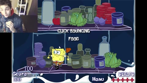 Failed Attempt #105 To Earn A High Score In SpongeBob SquarePants Deep Freeze Freak Out Video Game