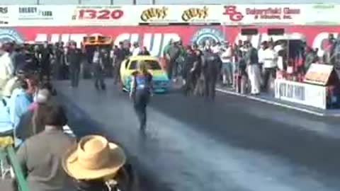 March Meet 2009 Funny Car Wheelstand of Event