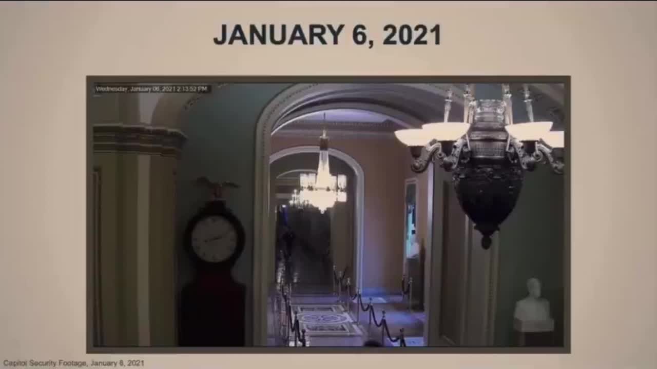 Mitt Romney Seen Running From Protesters In Security Footage From Capitol Riots