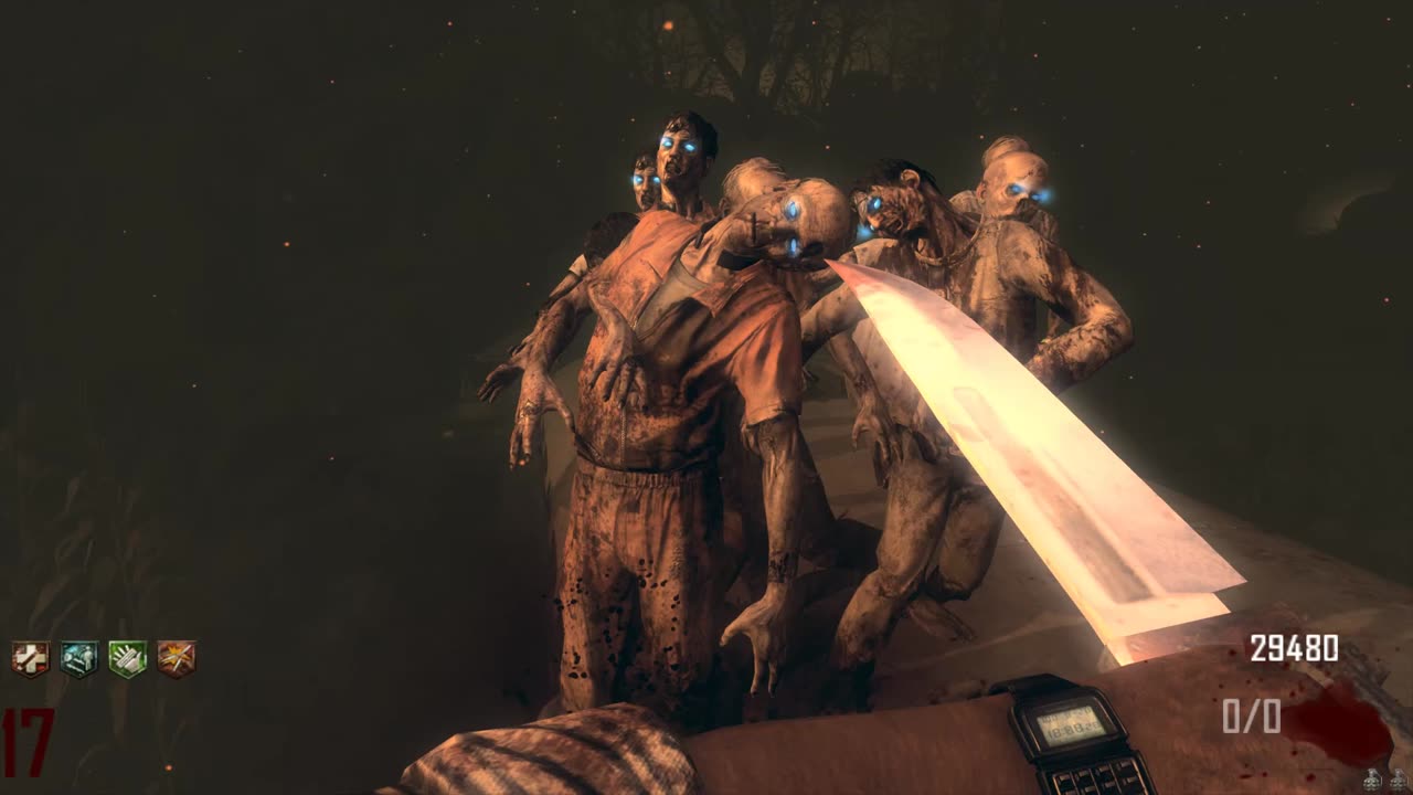 COD: Black Ops 2 Zombies - Loss of Ammo leads to Melee Fight On Top of Bus