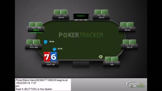 Bluffing the aggressive bluffer, or was I bluffing?