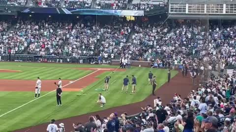 Doctor Fauci Is Showered WIth BOOS As He Attends Baseball Game