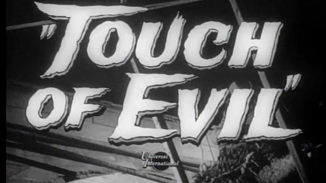 TOUCH OF EVIL (1958) Orson Welles, Charlton Heston, Janet Leigh