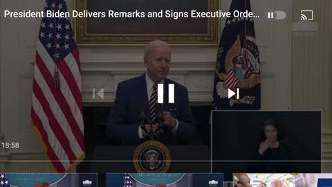 Sorry Joe? Didn't you just cut thousands and thousands of jobs in your first day?