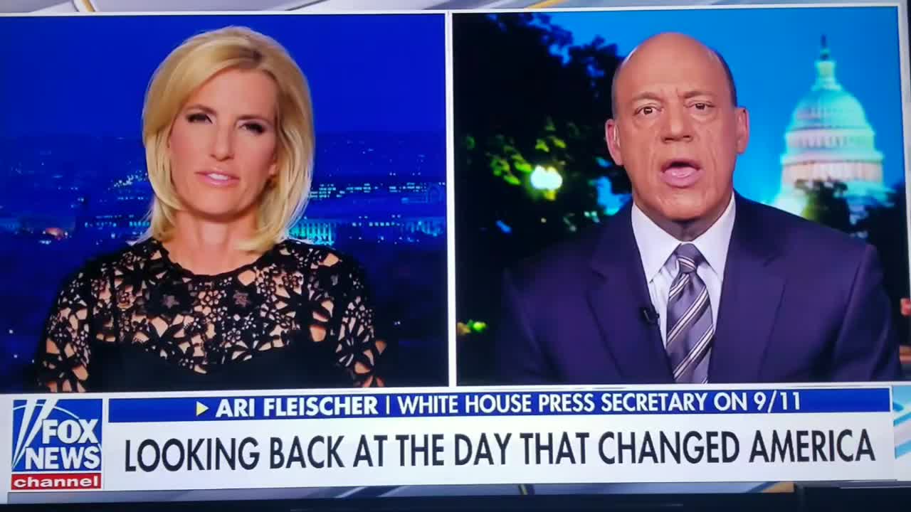 Ari Fleischer, W's Press Secretary, Re: 9/11, says "IS THIS AN INSIDE JOB?"