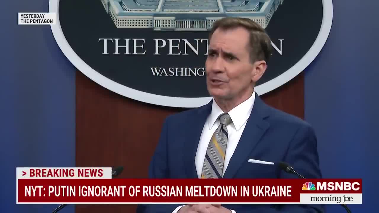 Putin In The Dark_ U.S. Intel Finds He's Being Misled By Advisers