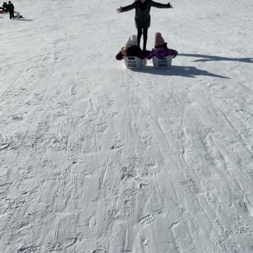 No sled, no problem!