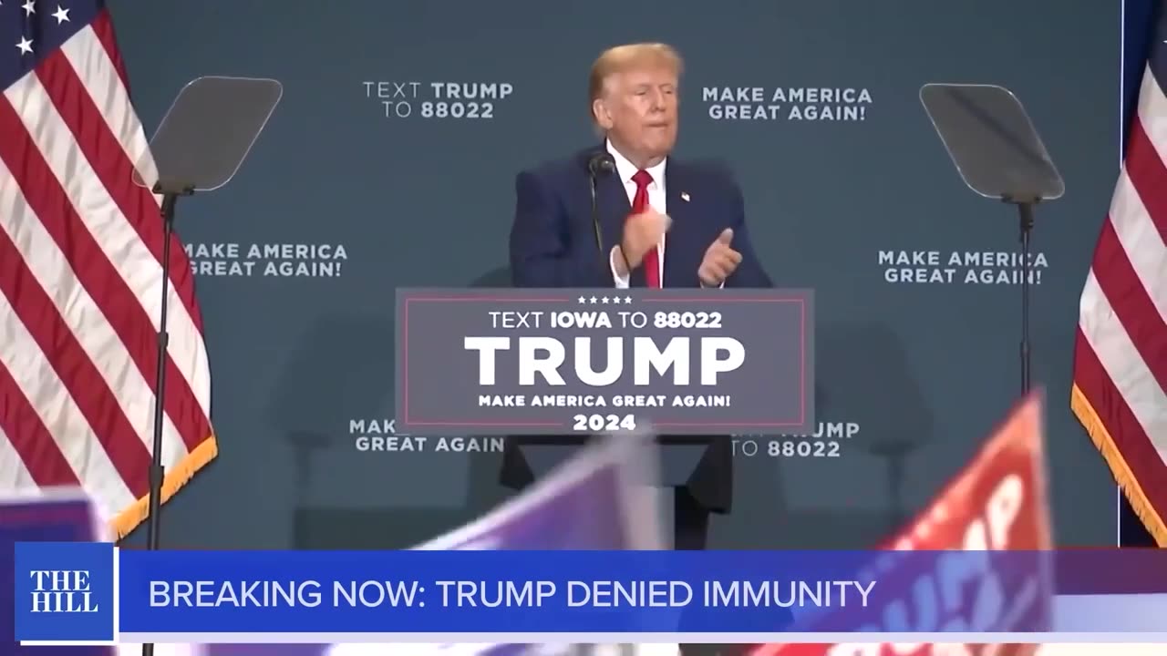 BREAKING: Trump DENIED IMMUNITY In2020 Criminal Election Case, Senate BorderDeal Dead On Arrival?