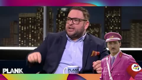 GETS TORN A NEW A55H0LE ON BRITISH TV
