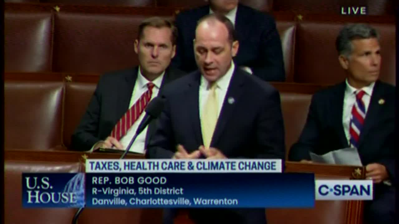 Rep. Good: There is No Climate Crisis. It's a Hoax.