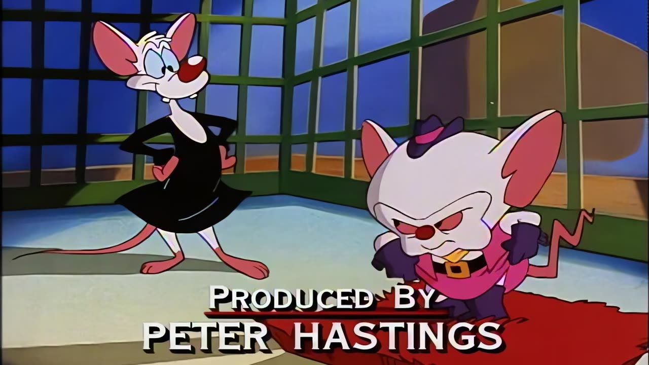 Pinky and the Brain S01E09 Brainania 1080p UPSCALED