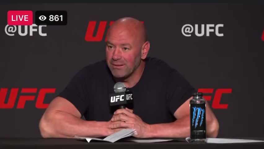 UFC's Dana White Shows His Support For Trump After FBI Raid