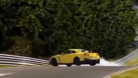 Racing car best stunt video!.